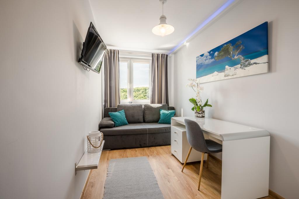 Apartament Nadmorski Widok Gdynia Habitación foto